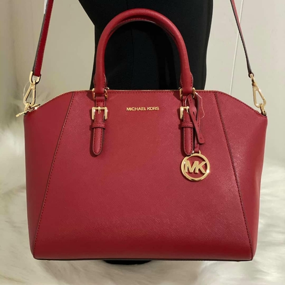 MICHAEL KORS LARGE CIARA SATCHEL - Picture 2 of 6